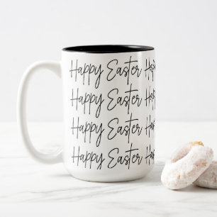 Frohe Ostern  Zweifarbige Tasse