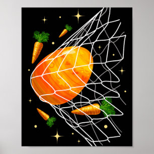 Frohe Ostertag Fußball-Oster-Eier im Netz Kinder J Poster