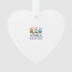 Frohe Ostertag Lustiger Schulbusfahrer Leben Happ Ornament