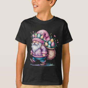 Frohe Ostertage Gnom Kaninchen Eier Niedlich Frohe T-Shirt