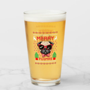 Frohe Pugmas! Glas Tumbler