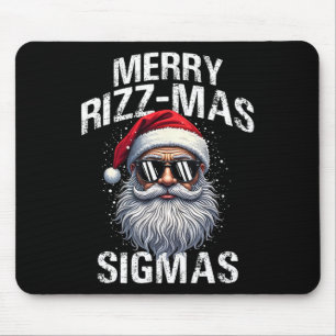 Frohe Rizzmas Sigmas - Gen Alpha Lustiges Weihnach Mousepad