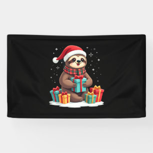 Frohe Schlotterweihnachten süße Weihnachtsschloth Banner