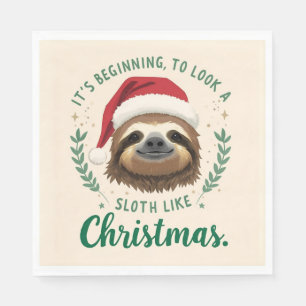 Frohe Slothmas, Servietten