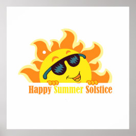 frohe Sommersolstice 2024 Poster