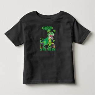 Frohe St Pat Trex Tag Dinosaur Kleinkind St Patric T-shirt