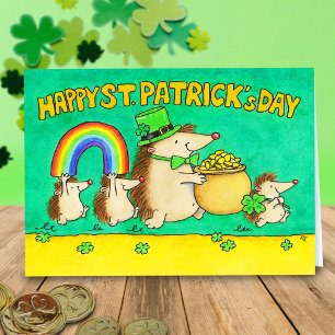Frohe St. Patrick's Day Grüße Karte