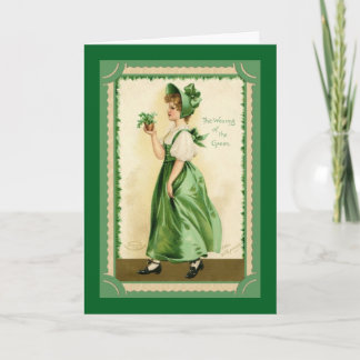 Frohe St. Patrick's Day Grußkarte Karte