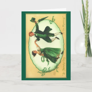 Frohe St. Patrick's Day Grußkarte Karte