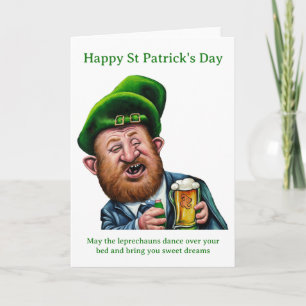 Frohe St. Patrick's Day Karte
