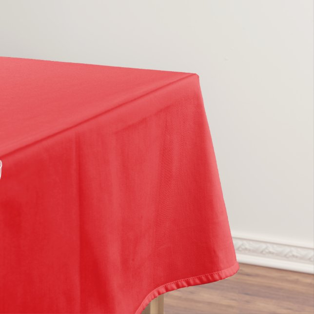 Frohe Tischdecke zum Valentinstag Rot (Beispiel)