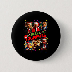 Frohe Trump-Weihnachten Santa Trump Weihnachten Py Button