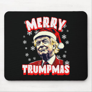 Frohe Trumpmas Weihnachten Trump Santa Trump Chris Mousepad