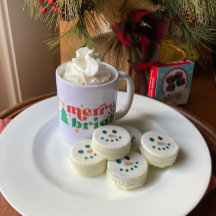 Frohe und helle Retro Weihnachten