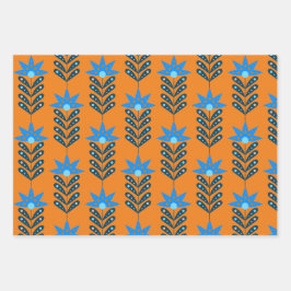 Frohe und helle Weihnachten Geschenkpapier Set