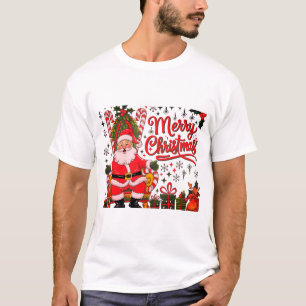 Frohe und helle Weihnachten Herren T - Shirt
