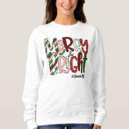 Frohe und helle Weihnachten Sweatshirt
