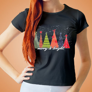 Frohe und helle Weihnachten T - Shirt