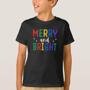 Frohe und helle Weihnachten T-Shirt