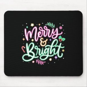 Frohe und helle Weihnachten Weihnachten Weihnachte Mousepad