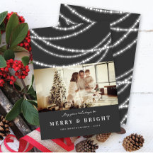 Frohe und helle Weihnachtsfeiertage Foto
