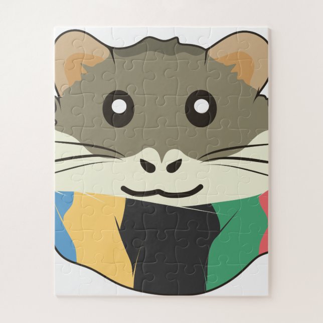 Frohe und leichte Hamster (Vertikal)