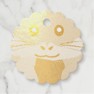 Frohe und leichte Hamster Geschenkanhänger