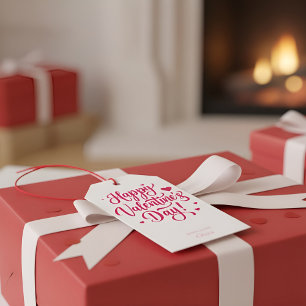 Frohe Valentinstag-Geschenkkarte – Romantisches He Geschenkanhänger
