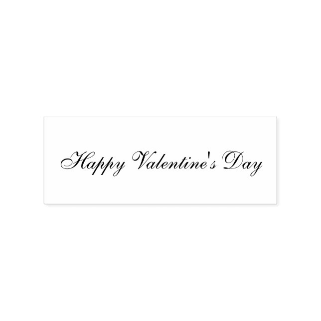 Frohe Valentinstag Holz Gummistempel (Stempel)
