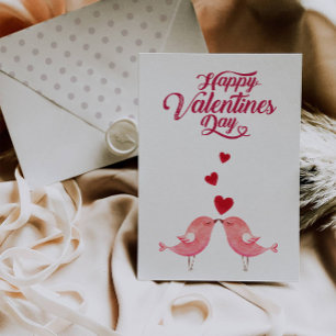 Frohe Valentinstag-Karte Feiertagskarte