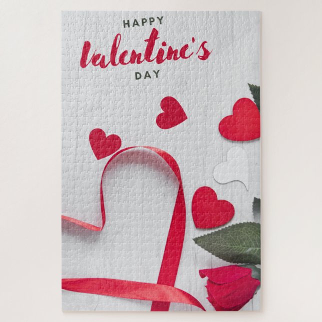Frohe Valentinstag-Rätsel (Vertikal)
