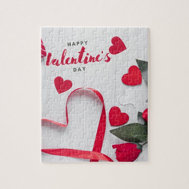 Frohe Valentinstag-Rätsel (Vertikal)
