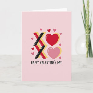 Frohe Valentinstag Xoxo Karte