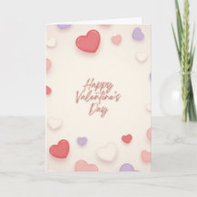 Frohe Valentinstagskarte