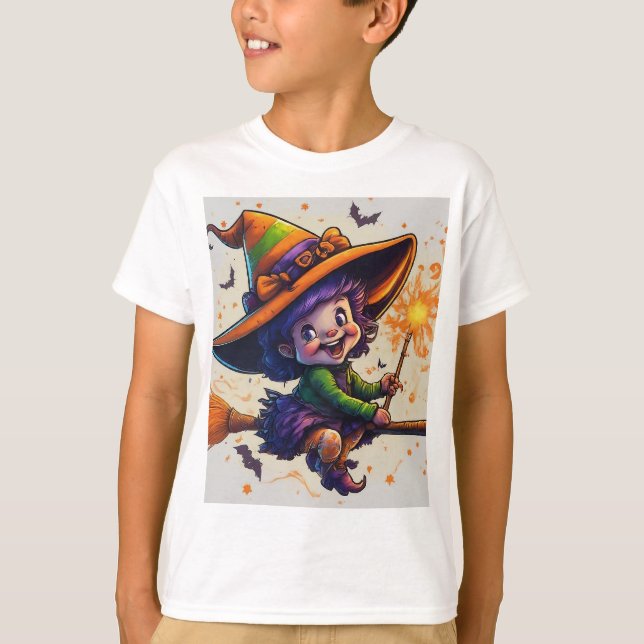 frohe Verhexung T-Shirt (Vorderseite)