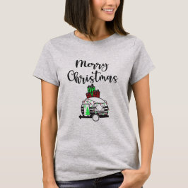 Frohe Weihnacht-Camper T-Shirt