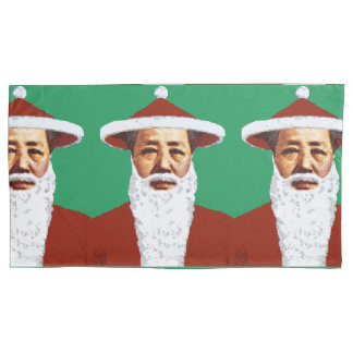 Frohe Weihnacht-chinesische Pop-Kunst Kissenbezug