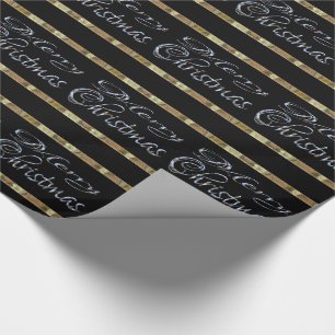 Frohe Weihnacht-eleganter Designer Geschenkpapier