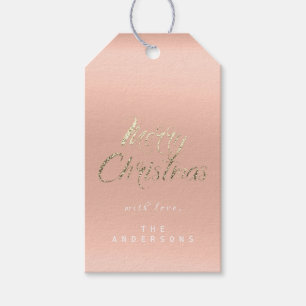 Frohe Weihnacht-Geschenk Script Geschenkanhänger
