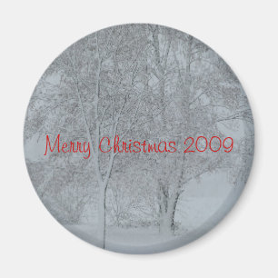 Frohe Weihnacht-Magnet 2009 Magnet