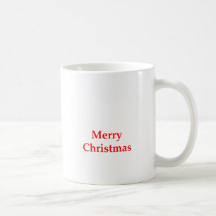 Frohe Weihnacht-Rot die MUSEUM Zazzle Geschenke Kaffeetasse