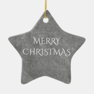 Frohe Weihnacht-Tafel-Typografie Schwarz-weiß Keramikornament