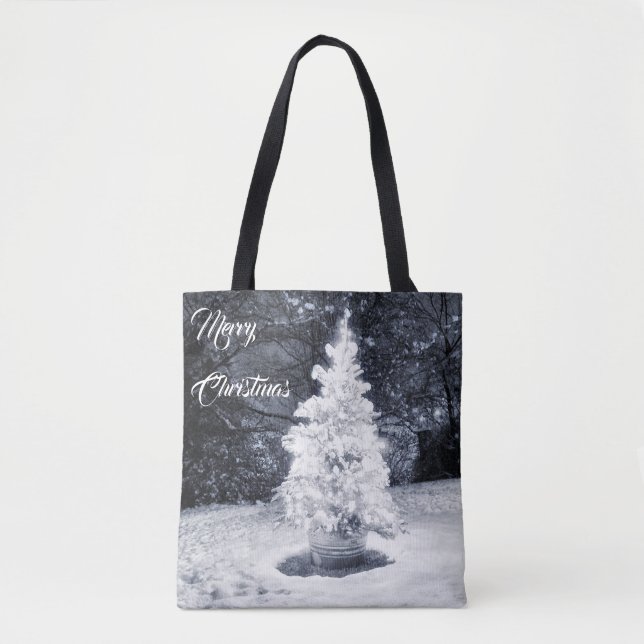 Frohe Weihnacht-Tasche Tasche (Vorderseite)