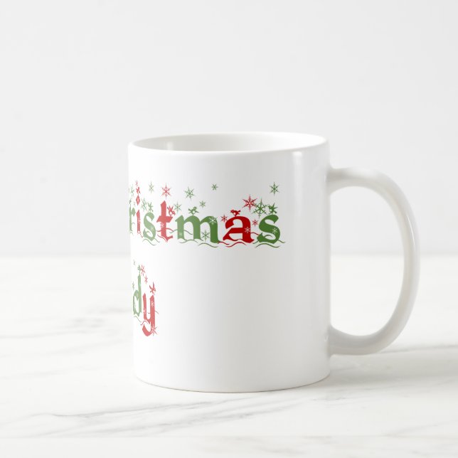 Frohe Weihnacht-Vati-Tasse Kaffeetasse (Rechts)