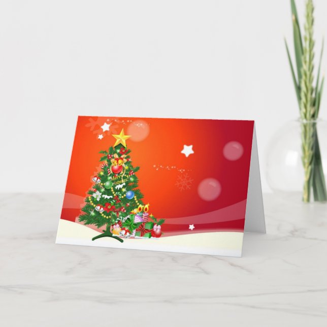 Frohe Weihnachten (Vorderseite)