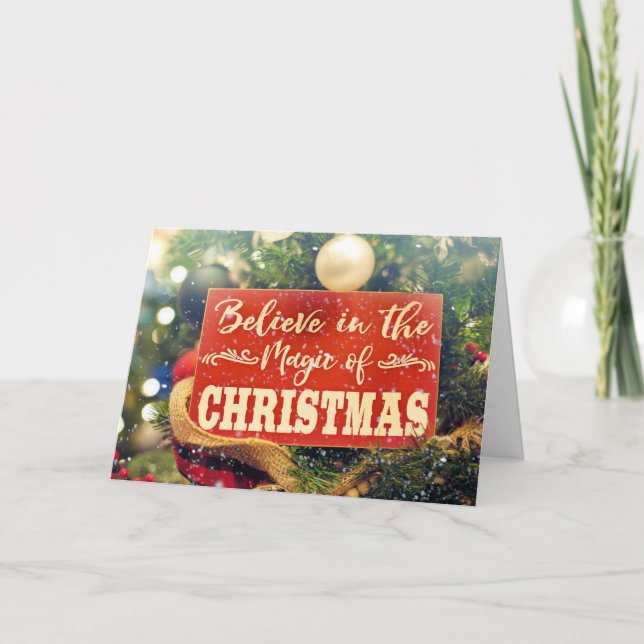 Frohe Weihnachten (Vorderseite)