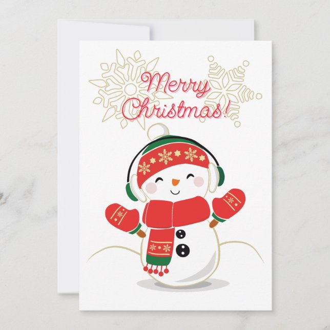 Frohe Weihnachten (Vorderseite)