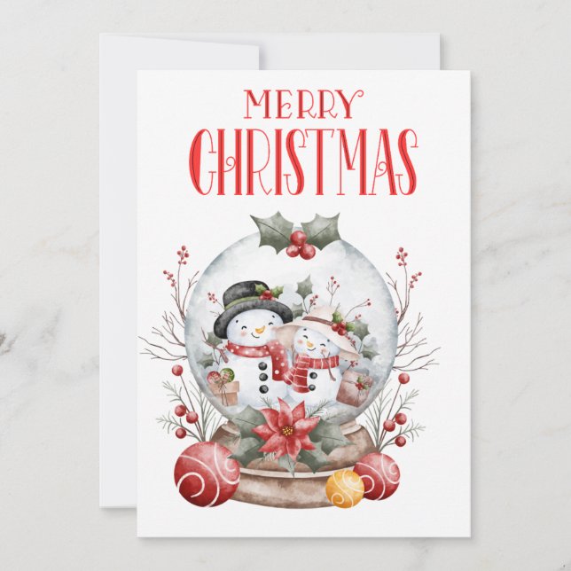 Frohe Weihnachten (Vorderseite)