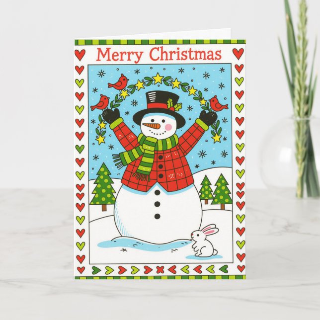 Frohe Weihnachten (Vorderseite)
