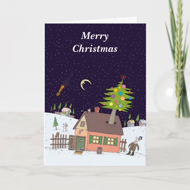 Frohe Weihnachten (Vorderseite)